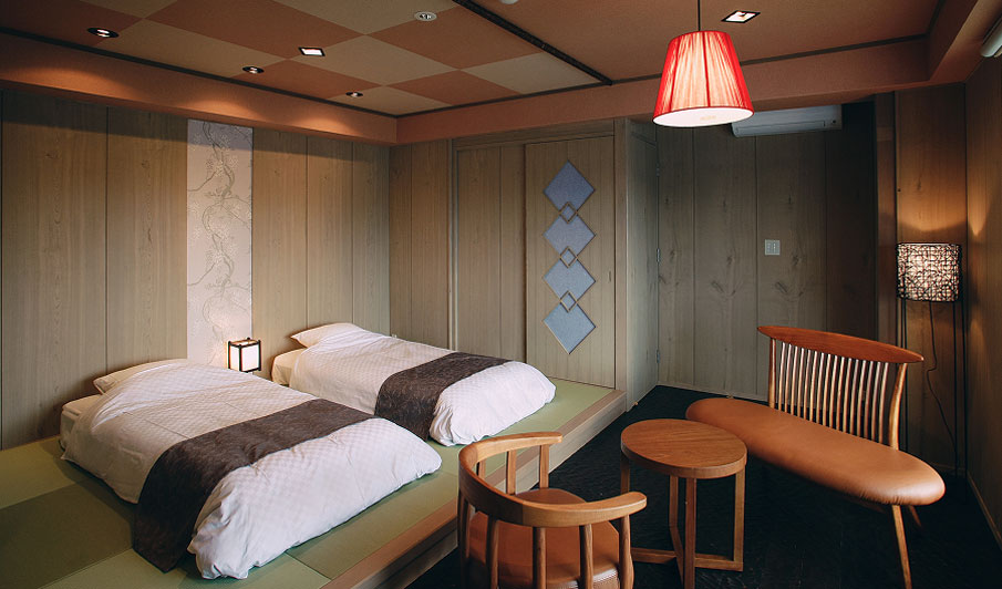 West Wing Japanese-Modern Room interior